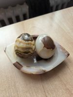 Edelstein Deko Eierform