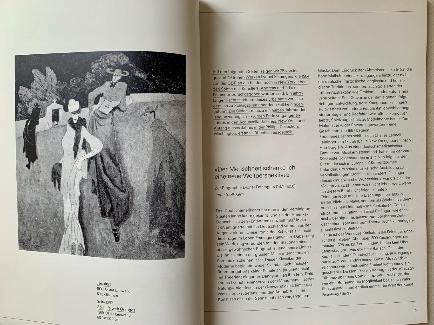 Zeitschriften & Magazine: Lyonel Feininger – Du Magazin – Gebraucht aus Regensdorf von JoergR 3