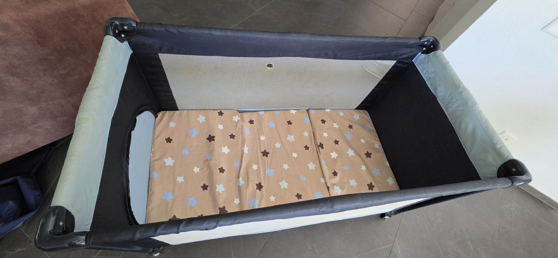Betten: Reisebett ABC Design Noctis Plus blau – Gebraucht aus Breitenbach von gnieserli 3