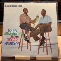 Louis Armstrong MEETS Oscar Peterson ..US 1959 VG+/VG+ LP