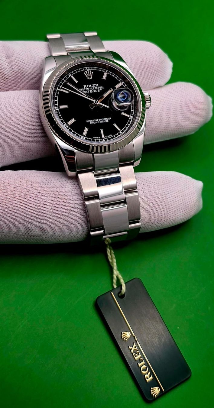 Rolex Orologi: TOP! ROLEX OYSTER PERPETUAL DATEJUST ROULETTE-DATE AUTOMATIC – Usato da St. Gallen venduto da Premium-Vintage 9