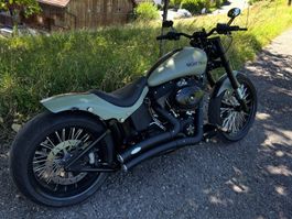 Harley Davidson Night Train  FXSTB Big Spoke Custom Bike