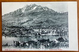 AK: Luzern - Panorama