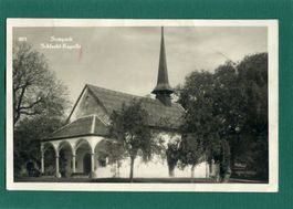 Sempach, Schlachtkapelle, ca, 1930, gelaufen