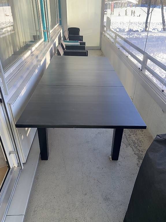 Ikea Tavoli: Ikea Bjursta Esstisch 146-203 x 95 cm – Usato da Davos Dorf venduto da BenoitFichaux 1