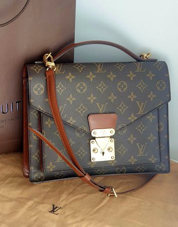 Louis Vuitton Monceau 28  Monogram Canvas