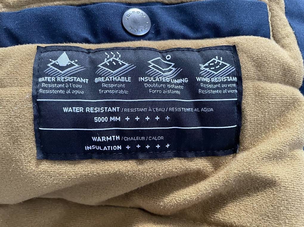 Giacche: Winterjacke Volcom marineblau, Grösse S – Usato da Möriken AG venduto da nipamijule 4