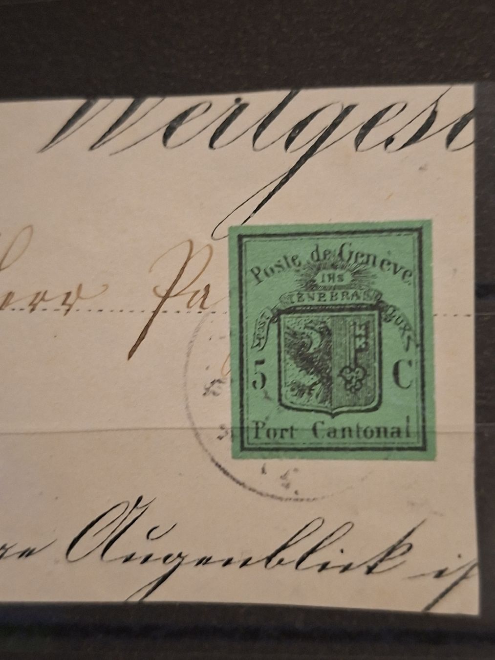 Tutti i francobolli: Kantonalmarken / Adler / Genf / Faux – Usato da Balgach venduto da SIMEON27 3