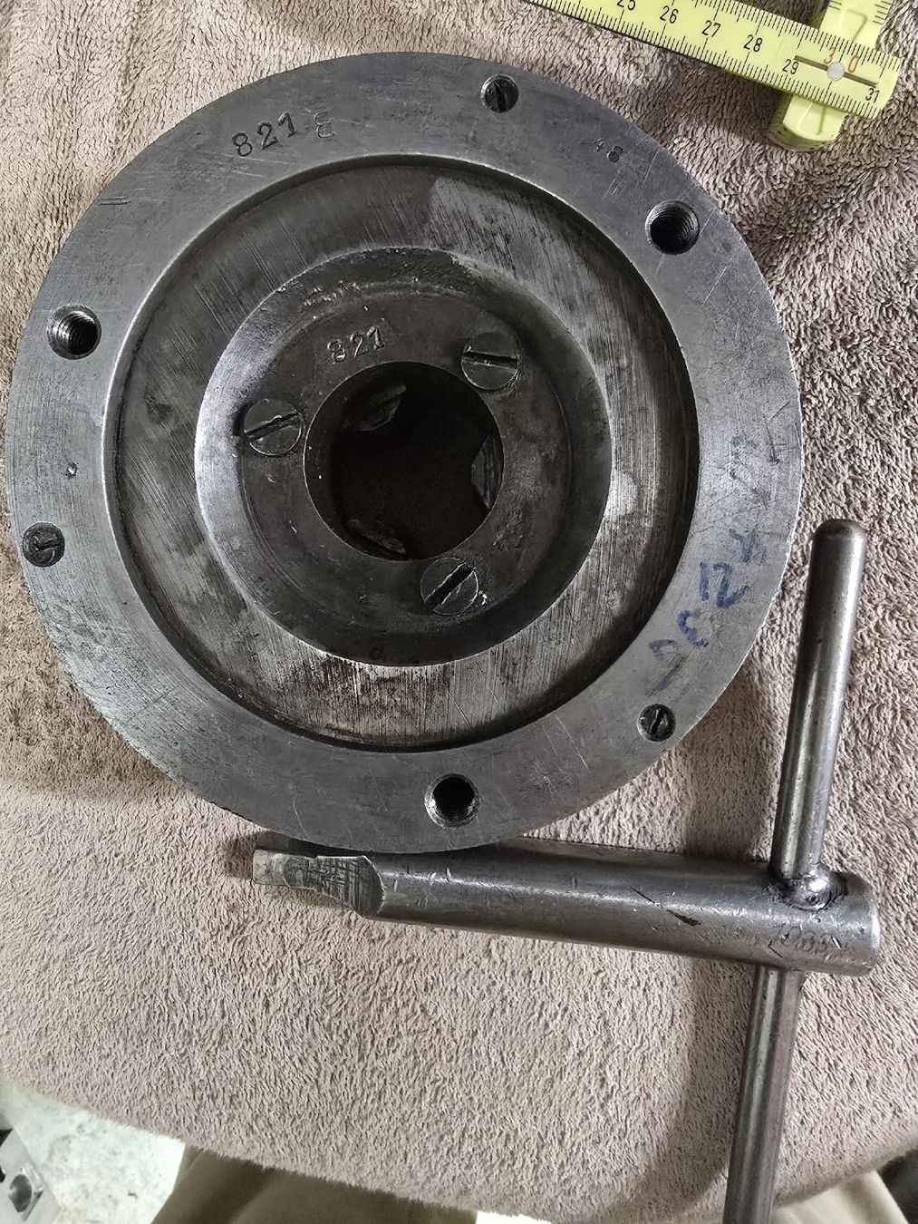 Metall- & Schlosserei Sonstiges: Drehfutter 160mm Spannfutter mit Schlüssel – Gebraucht aus Döttingen von Pedro1291 1