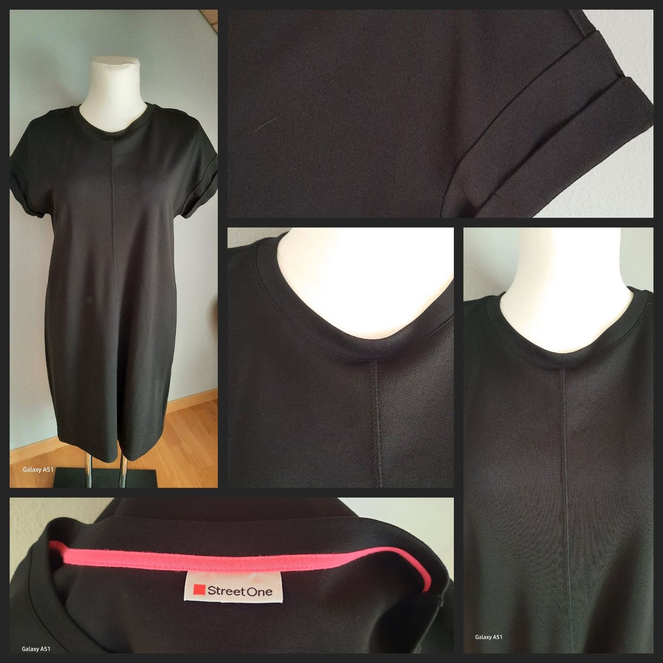 Vestiti: ***STREET ONE*** Kleid schwarz Gr. 42 – Usato da Wädenswil venduto da H2H_Secondhandshop