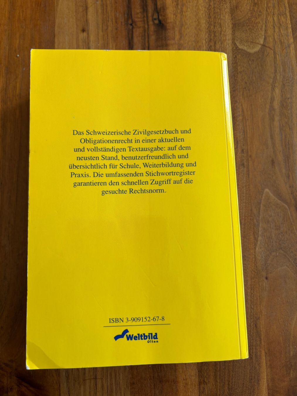 Libri: ZGB Vollständige Textausgabe 2001 – Usato da Balsthal venduto da Uroby 1