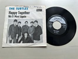 THE TURTLES tolle Happy togethe Single 60's BEAT Psychedelic