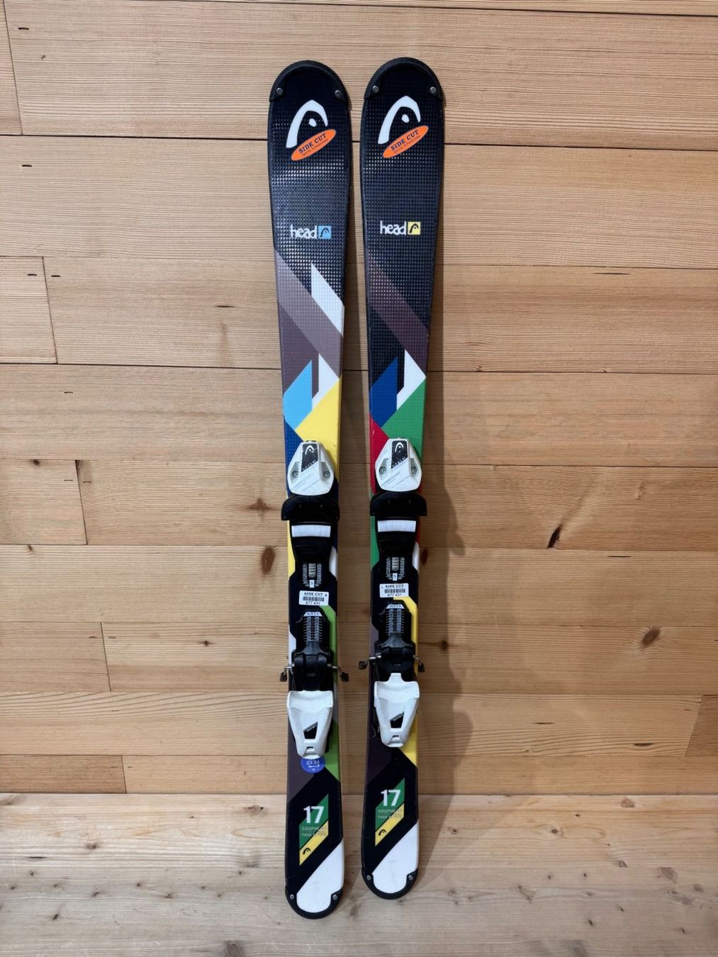 Head Sci: Ski, HEAD Souphead, Länge 117 cm – Usato da Schwarzsee venduto da Sidecut