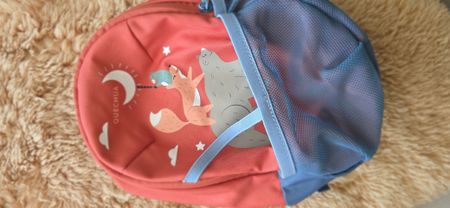 Quechua Kinderrucksack, neuwertig, Fuchs & Bär Design