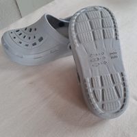Sommer-Clogs, hellgrau, Grösse 30/31, leicht, bequem