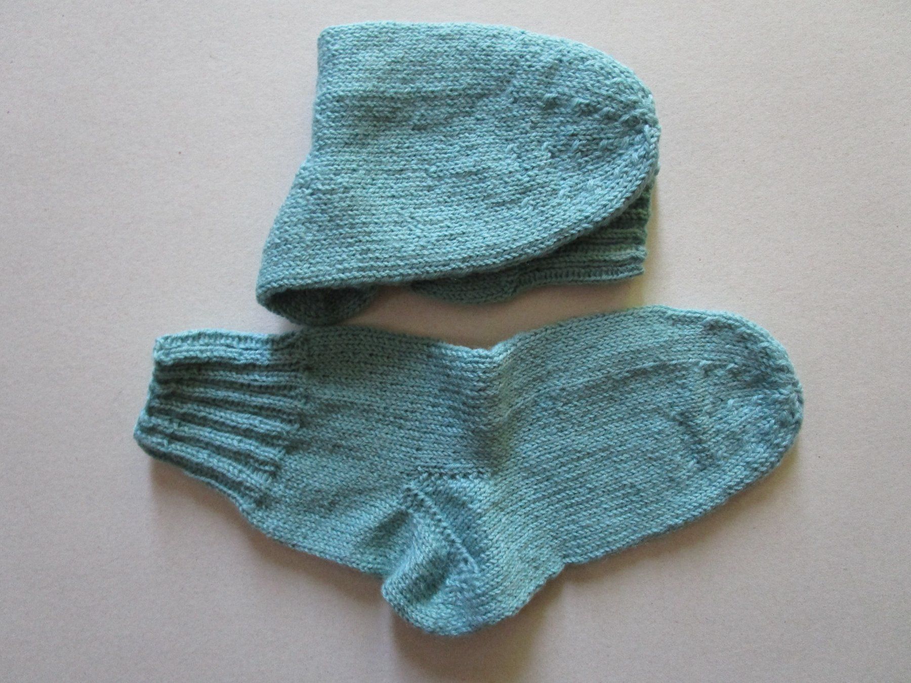 Calze: handgestrickte Socken Gr. 37 – Nuovo (secondo la descrizione) da Ursenbach venduto da gruenblau