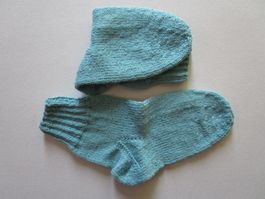 handgestrickte Socken Gr. 37