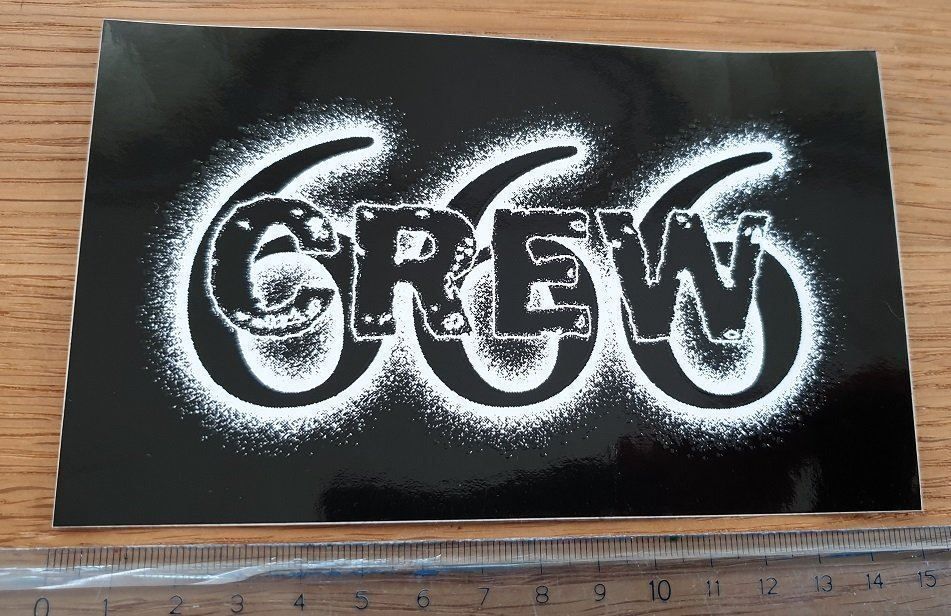 Sticker: 666 CREW  (Aufkleber, PVC) – Nuovo e nell'imballaggio originale da Wilen b. Wollerau venduto da morethanmusic