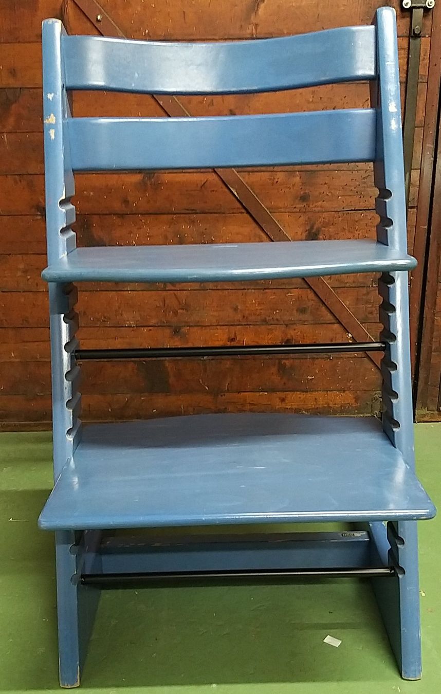Stokke Hochstühle: Tripp Trapp Stuhl von Stokke, blau – Gebraucht aus Luterbach von Joachim76