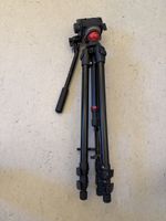 Manfrotto Stativ 755B mit 501 Videokopf schwarz gebraucht