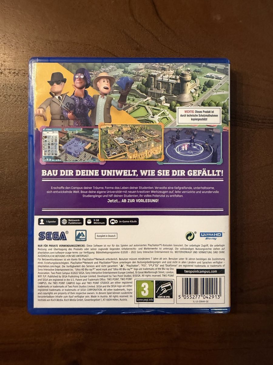 Sony Spiele: Two Point Campus für PS5 – Gebraucht aus Thunstetten von Virus_33 2