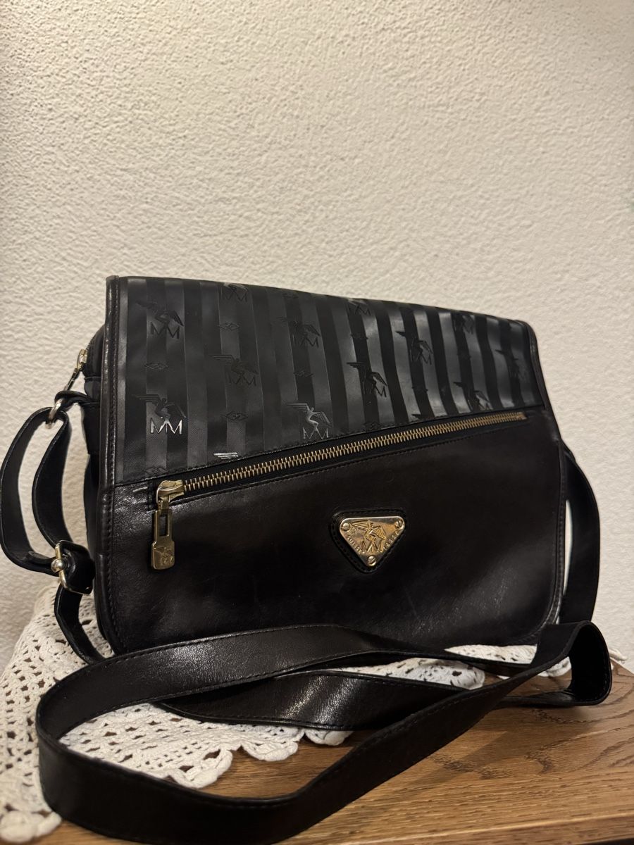 Maison Mollerus Borse da donna: Maison Mollerus Schultertasche Schwarz – Usato da Reiden venduto da ram_w7hf 1