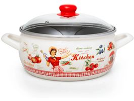 METALAC Kochtopf emailliert