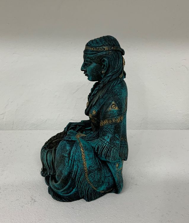 Statuette: Indianerin grün – Usato da Oberwil - Lieli venduto da Beeri_5 3