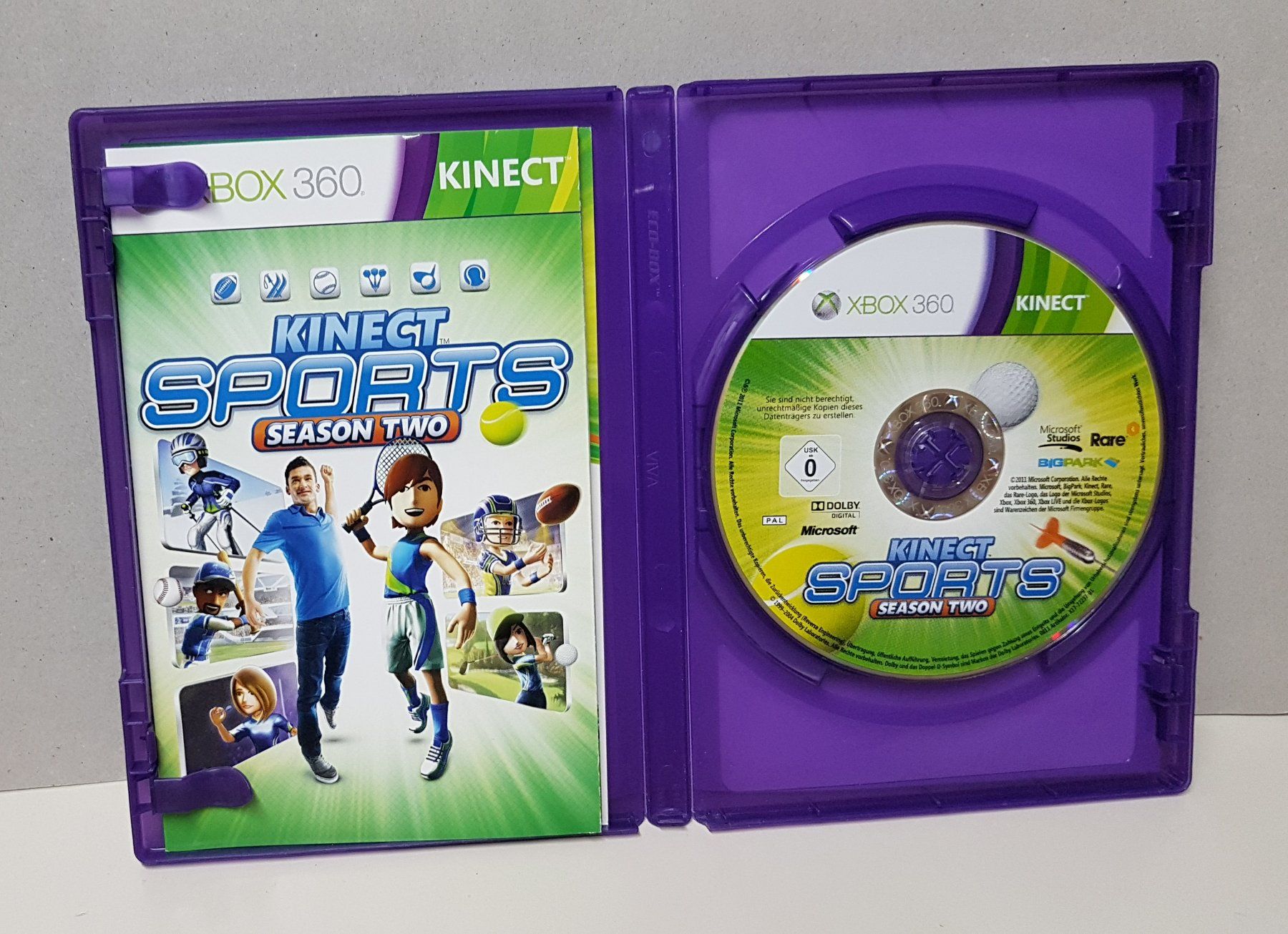 Kinect Sports Season TWO Jetzt wird richtig Sport getrieben (Gebraucht ...
