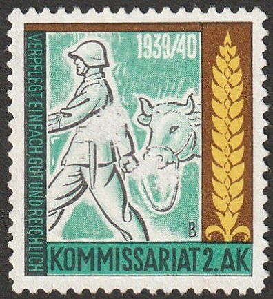 Tutti i francobolli: KOMMISSARIAT 2. AK, 1939/40 – Nuovo (secondo la descrizione) da Aarburg venduto da Aare10