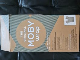 Moby Wrap, Porte-bébé tissu, couleur Clay, parfait état!