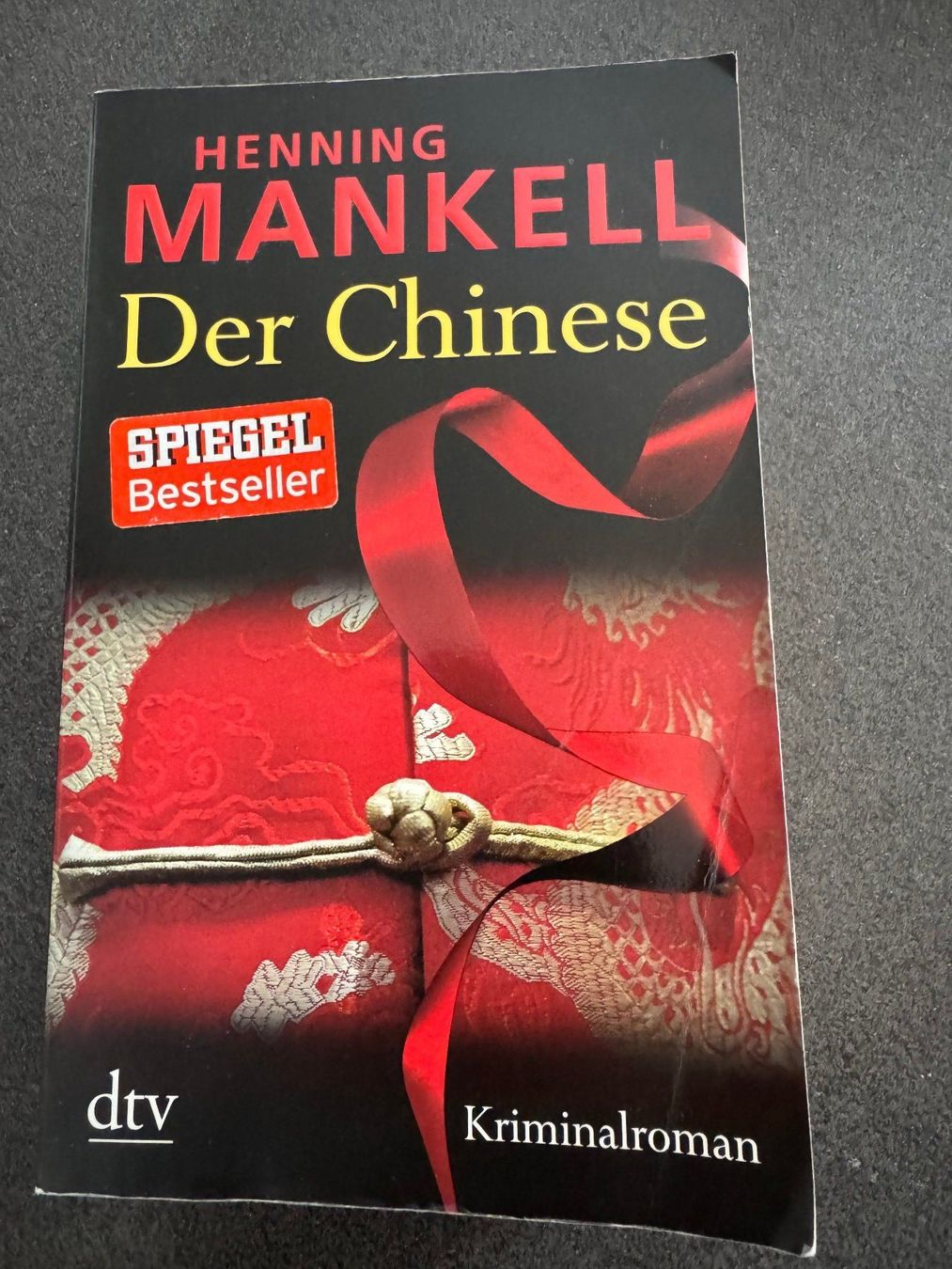 Libri: Henning Mankell "Der Chinese" Kriminalroman – Usato da Fribourg venduto da tschjoly