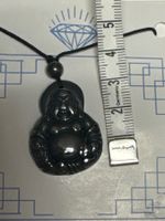 Hämatit Buddha Anhänger mit Schnur