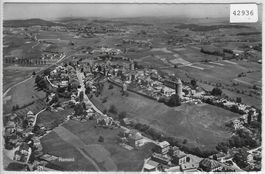 Flugaufnahme Romont vue aerienne