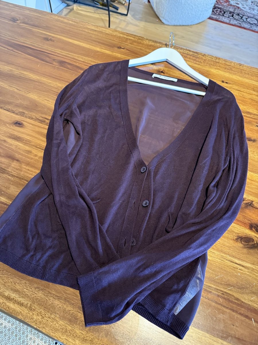Giacche: Burgunder Strickjacke – Usato da Luzern venduto da Itsclaire 3