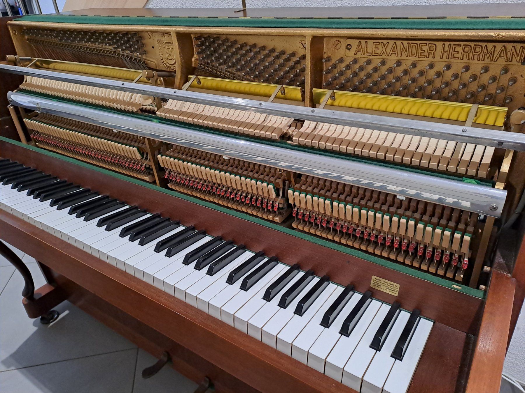 Musikinstrumente: Piano ALEXANDER HERMANN – Gebraucht aus Coeuve von ann_cgf2 1