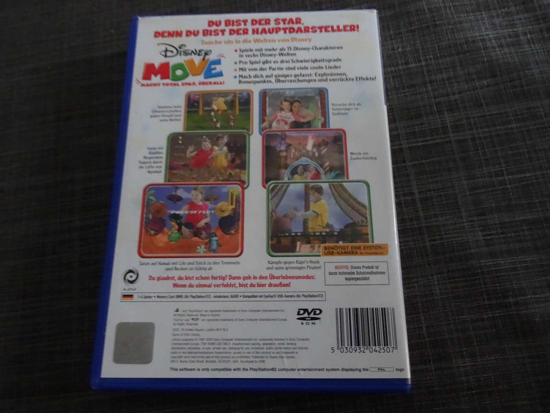 Disney Giochi: Disney Move PS2 – Usato da Olten venduto da Disc-Ausverkauf 2