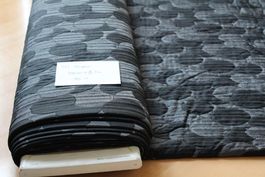Stoff, Stepper, schwarz/grau