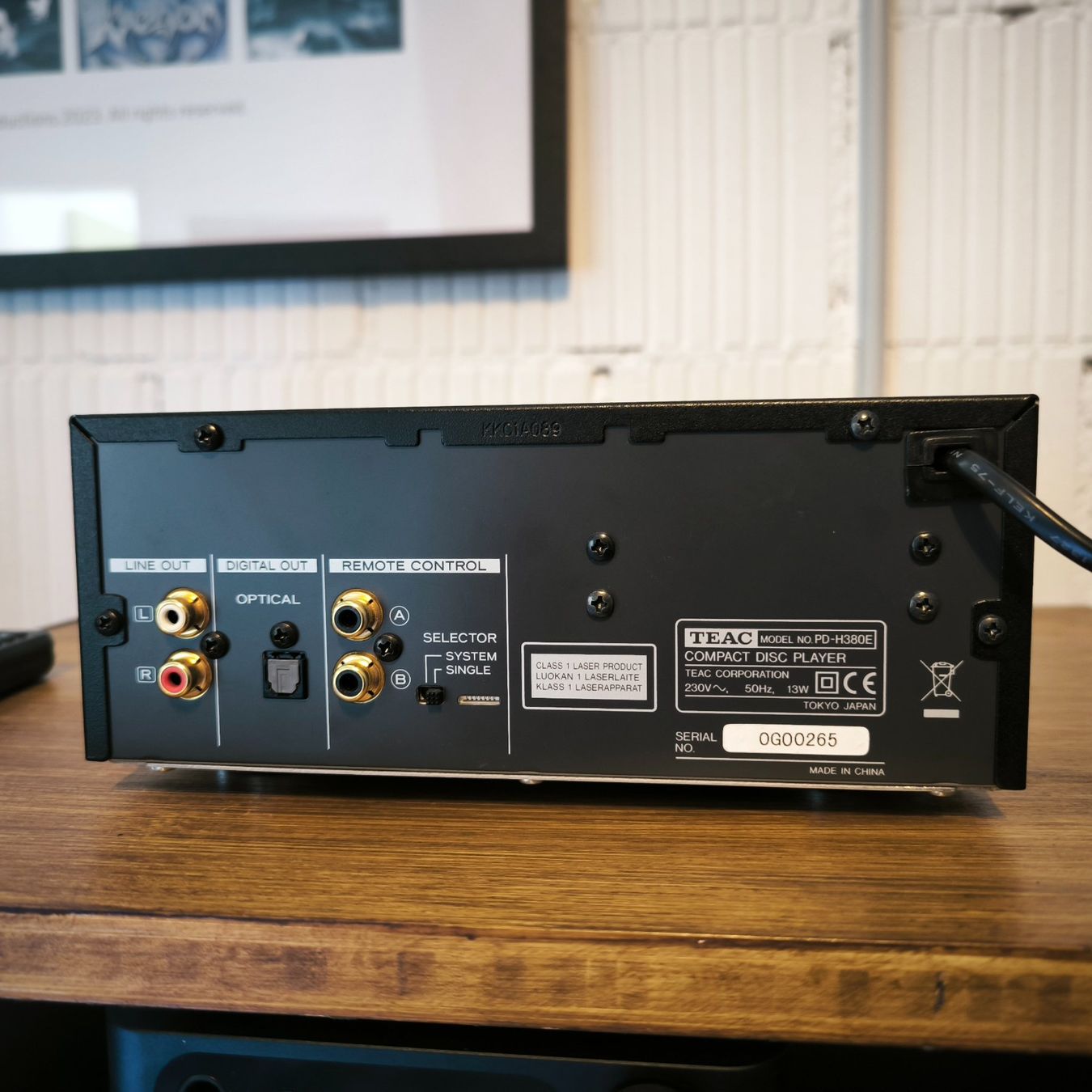 Teac Lettore multimediale & Streamer: Teac PD-H 380 CD-Player – Usato da Sarmenstorf venduto da Toyvette 3