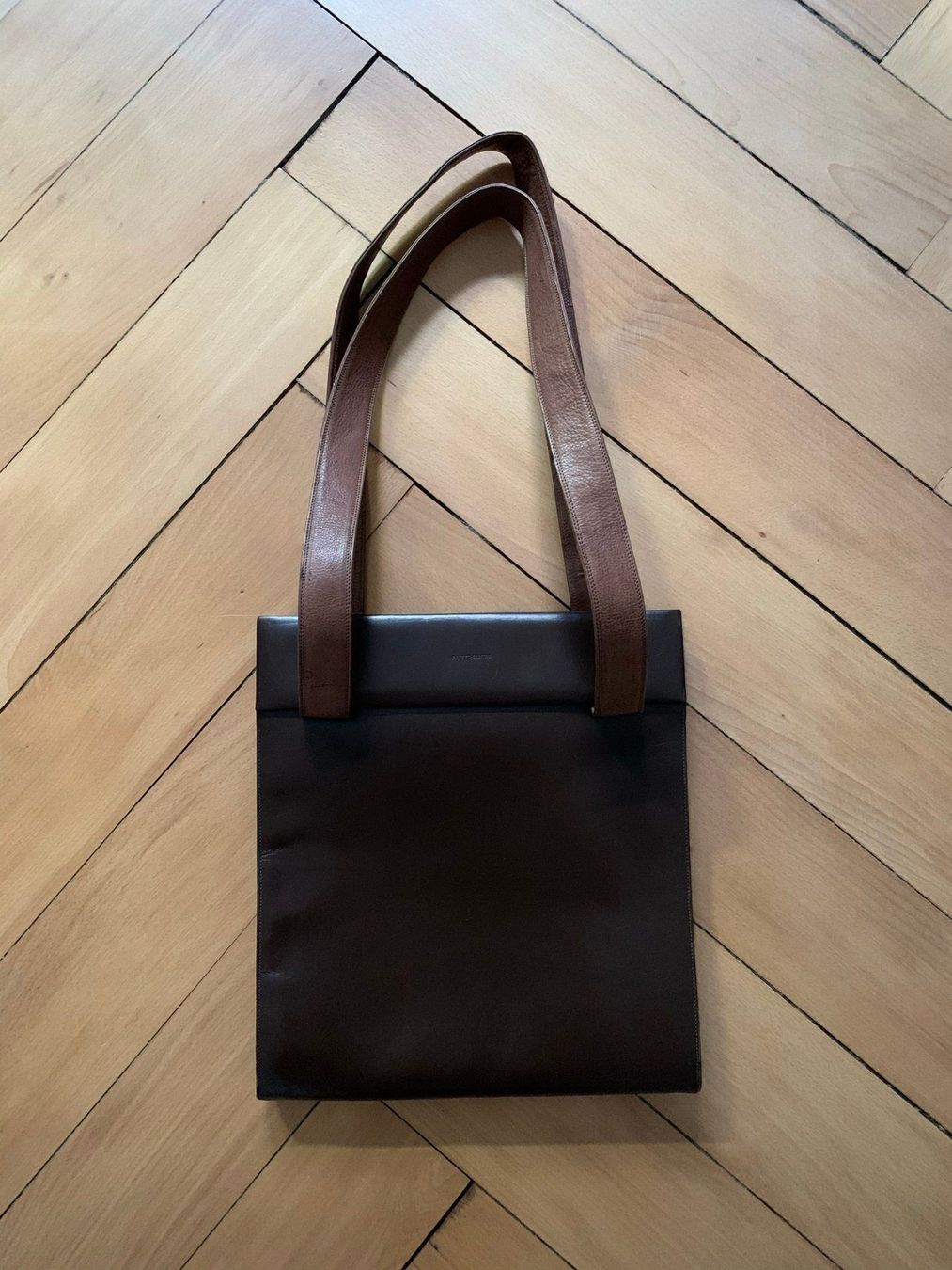 Sacs femmes: FAUSTO SANTINI Leder Tasche dunkelbraun – D'occasion à Zürich par Diazaio
