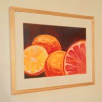 Orangen Expressionismus