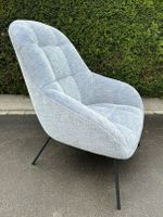 Lounge Sessel Mango | Kvadrat Marple 742 | Gestell schwarz