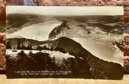 1924 - LAC JOUX & BRENET vus du Sommet de la Dent de Vaution