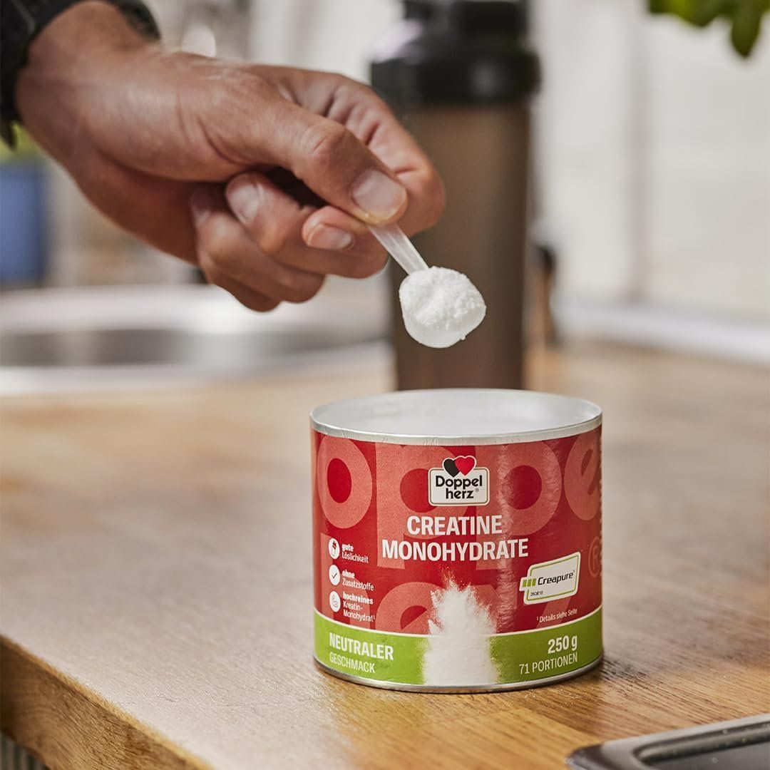 Cibi & Specialità: Doppelherz Creatine Monohydrate Creapure 250g – Nuovo e nell'imballaggio originale da Suhr venduto da SchnapperCH 1