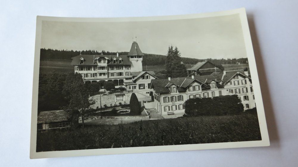 Cartoline postali: Schlegwegbad / BE - 1935 – Usato da Jona venduto da centumprata