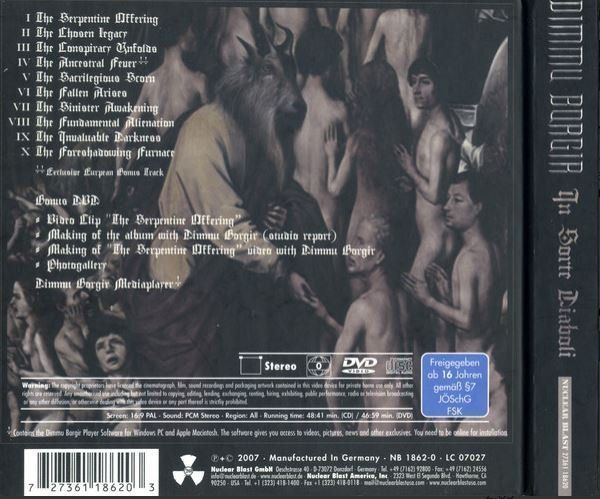 CDs: Dimmu borgir - In sorte..(Digib. cd-dvd) – Gebraucht aus St-Cergue von VeganWarrior 1