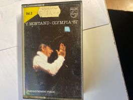 YVES MONTAND - Olympia '81 - Cassette Audio Vol.2 Rare