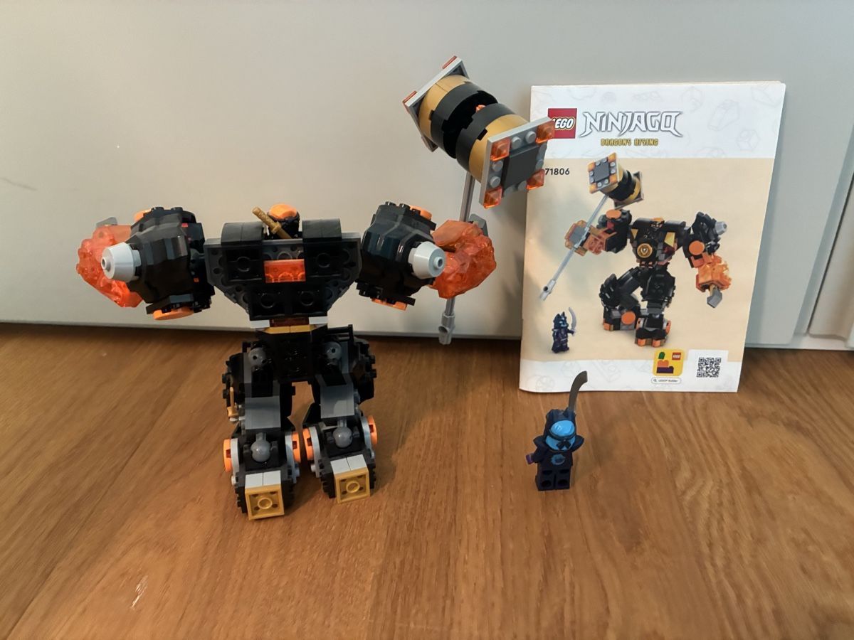 Lego Giocattoli: Lego Ninjago 71806 Vollständig/ Cole's Elemental Earth Mech – Usato da Weinfelden venduto da VoP 2