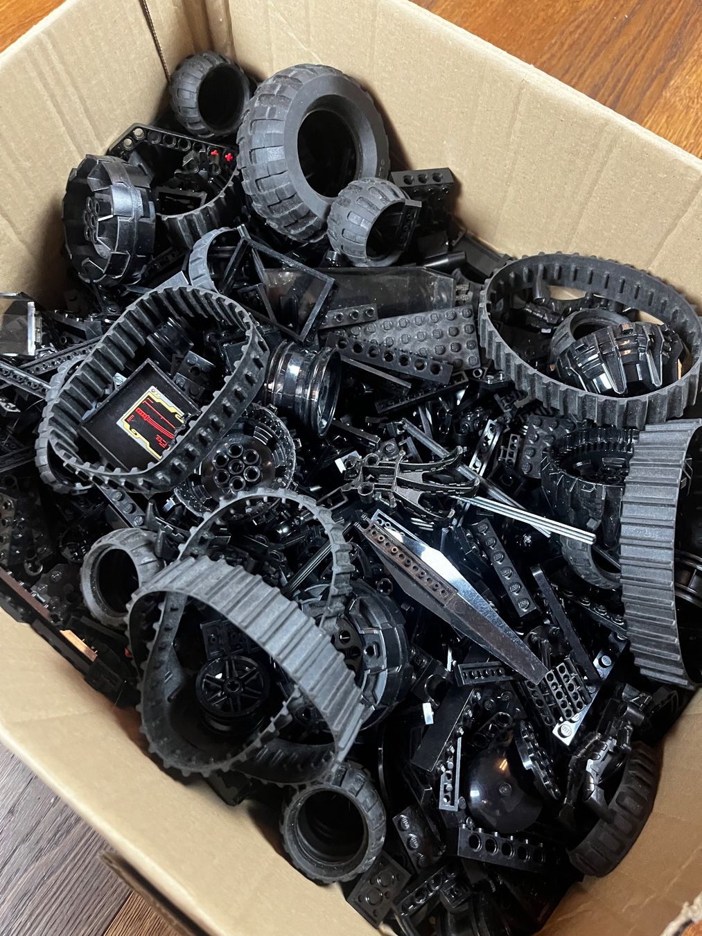 Lego Giocattoli: Lego 1kg Diverse schwarze Teile – Usato da lindau venduto da Technick 5