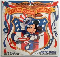WALT DISNEY 1980 YANKEE DOODLE MICKEY MOUSE LP RECORD NEW